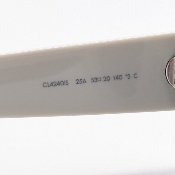 NEW CELINE CL4240IS 25A IVORY WOMEN SUNGLASSES CELINE - Picture 9 of 11